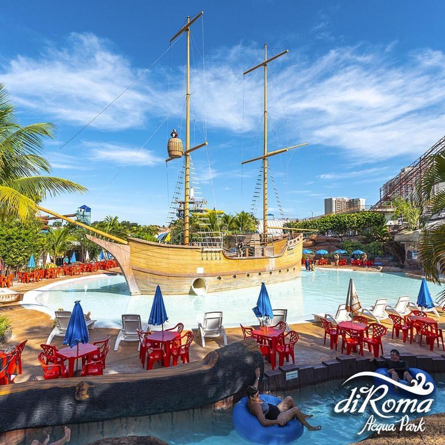 Hotel Diroma Fiori Com Um Dia De Acesso No Acqua Park Diroma Caldas Novas Εξωτερικό φωτογραφία